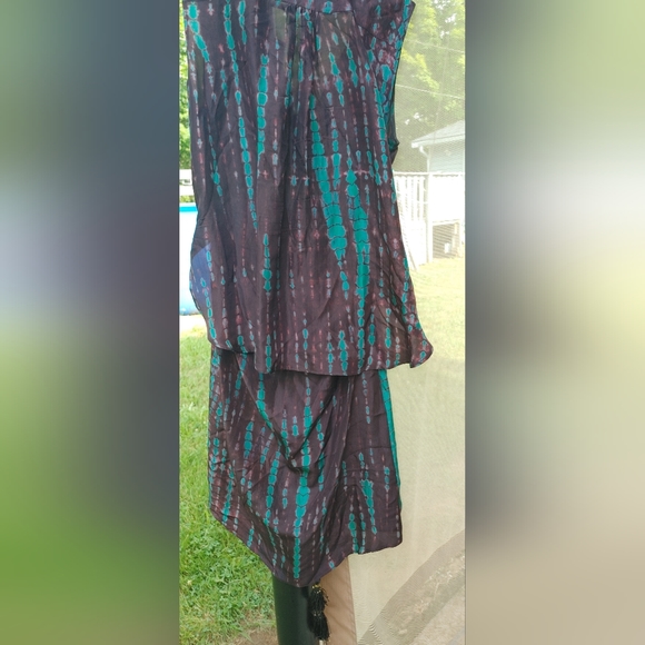 Figue 100% silk tent dress size small - Picture 6 of 12